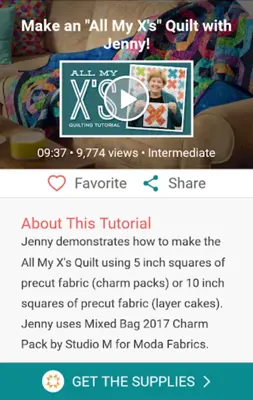 Quilting Tutorials by MSQC android App screenshot 9